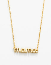 Load image into Gallery viewer, Spartina 449 Sea La Vie Necklace Mama in gold Script
