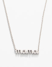 Load image into Gallery viewer, Spartina 449 Sea La Vie Necklace Mama in silver Script