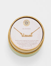 Load image into Gallery viewer, Spartina 449 Sea La Vie Necklace Blessed/Script