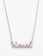 Load image into Gallery viewer, Spartina 449 Sea La Vie Necklace Blessed/Script