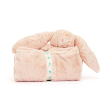 Load image into Gallery viewer, Jellycat Bashful Blush Bunny Blankie back view