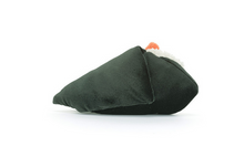 Load image into Gallery viewer, Black visor hat on a white background