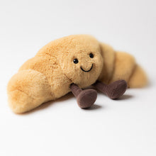Load image into Gallery viewer, Amuseables Croissant with smiling face a feet