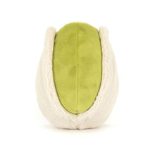 Load image into Gallery viewer, Back view of the Jellycat Amuseables Horatio Pistachio