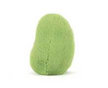 Load image into Gallery viewer, Green plush toy resembling a rock on a white background