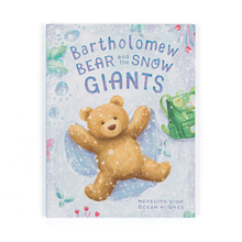 Load image into Gallery viewer, cover of Jellycat Bartholomew Bear and the Snow Giants Book