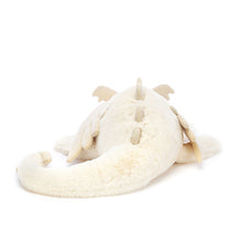 Load image into Gallery viewer, Jellycat Snow Dragon Huge back view