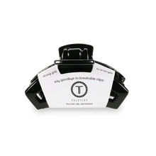 Load image into Gallery viewer, TELETIES Open Jet Black Tiny Hair Clip