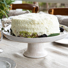 Load image into Gallery viewer, Juliska Blenheim Oak Cake Stand - Whitewash