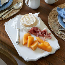 Load image into Gallery viewer, Juliska Berry and Thread 15” Serving Board with Knife - Whitewash