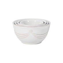 Load image into Gallery viewer, Juliska Berry and Thread Nesting Prep Bowl Set/4 - Whitewash