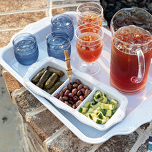Load image into Gallery viewer, Juliska Berry and Thread Melamine 24" Tray - Whitewash