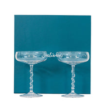 Load image into Gallery viewer, Juliska Amalia Champagne Cocktail Coupe - Set of 2