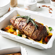 Load image into Gallery viewer, Juliska Berry and Thread 17" Rectangular Baker - Whitewash