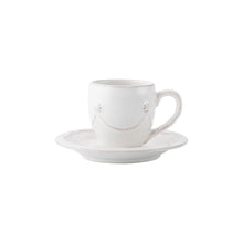 Load image into Gallery viewer, Juliska Berry and Thread Espresso Demitasse Saucer - Whitewash - FINAL SALE