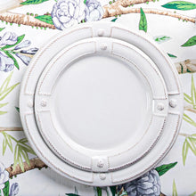 Load image into Gallery viewer, Juliska Berry and Thread French Panel Dinner Plate - Whitewash