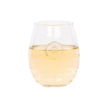 Load image into Gallery viewer, Juliska Berry and Thread Glassware Stemless White Wine