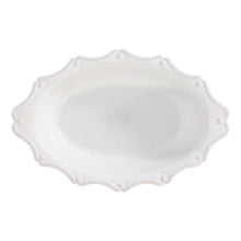 Load image into Gallery viewer, Juliska Berry and Thread Large 18” Oval Baker - Whitewash