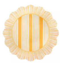 Load image into Gallery viewer, Juliska Cabana Stripe Melamine Dessert/Salad Plate Set/4