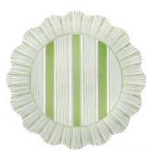 Load image into Gallery viewer, Juliska Cabana Stripe Melamine Dessert/Salad Plate Set/4