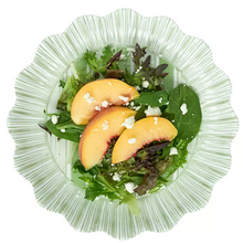 Load image into Gallery viewer, Juliska Cabana Stripe Melamine Dessert/Salad Plate Set/4