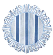 Load image into Gallery viewer, Juliska Cabana Stripe Melamine Dessert/Salad Plate Set/4