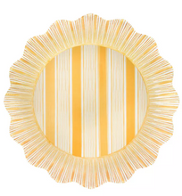 Load image into Gallery viewer, Juliska Cabana Stripe Melamine Dinner Plate Set/4