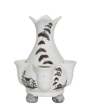 Load image into Gallery viewer, Juliska Country Estate 6" Tulipiere Vase - Flint Grey