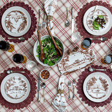 Load image into Gallery viewer, Juliska Country Estate Party Plates Set/4 Spring Gardening Scenes