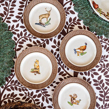 Load image into Gallery viewer, Juliska Forest Walk Animal Cocktail Plates, Assorted S/4 - FINAL SALE