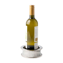 Load image into Gallery viewer, Juliska Graham Wine Coaster holding wine bottle