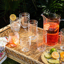 Load image into Gallery viewer, Juliska Isabella Acrylic Small Tumbler Set/4 - Clear