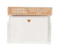 Load image into Gallery viewer, Juliska L'Amour Toujours Place Card S/12 - Gold