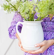 Load image into Gallery viewer, Juliska Le Panier Pitcher - Whitewash - FINAL SALE