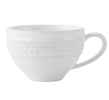 Load image into Gallery viewer, Juliska Le Panier Tea/Coffee Cup - Whitewash - FINAL SALE