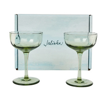 Load image into Gallery viewer, Juliska Puro Cocktail Coupe Glasses Set of 2