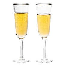 Load image into Gallery viewer, Juliska Puro Flute Glasses Set of 2