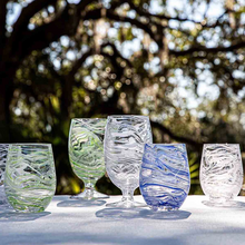 Load image into Gallery viewer, Juliska Puro Goblet Glass Clear