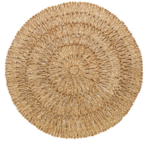 Load image into Gallery viewer, Juliska Straw Loop Round Placemat - Natural