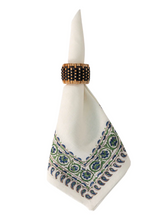 Load image into Gallery viewer, Juliska Woven Black Napkin Ring - FINAL SALE