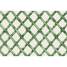 Load image into Gallery viewer, Hester & Cook Green Lattice Placemat