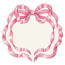 Load image into Gallery viewer, Hester & Cook Pink Bow Die-Cut Placemats