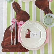 Load image into Gallery viewer, Hester & Cook Die-cut Hershey's Chocolate Bunny Placemats - 12 Sheets