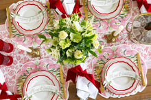 Load image into Gallery viewer, Hester & Cook Die-cut Mistletoe Placemat on a holiday table