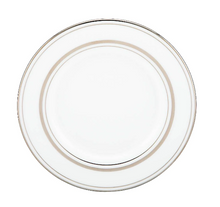 Load image into Gallery viewer, Kate Spade Library Lane Platinum Saucer - FINAL SALE