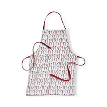 Load image into Gallery viewer, Candy Cane Classic Apron - Red