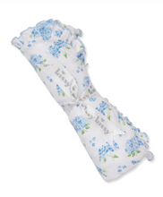 Load image into Gallery viewer, Kissy Kissy Blue Floral Blanket