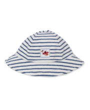 Load image into Gallery viewer, Kissy Kissy Lobsters Sandy Smiles Terry Sunhat