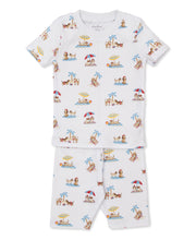 Load image into Gallery viewer, Kissy Kissy Puppy Beach Daze Short Toddler Pajama Set