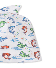 Load image into Gallery viewer, Kissy Kissy Shark Grins Novelty Hat
